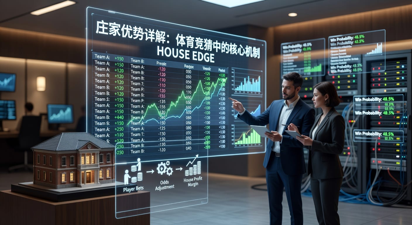 庄家优势 house edge：博彩赔率成本与判断逻辑