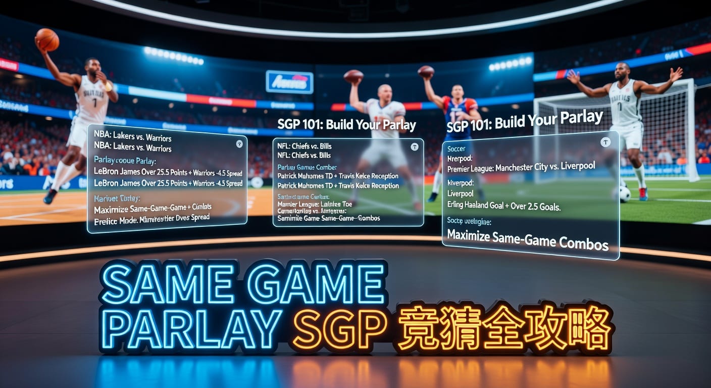 超级过关 same game parlay SGP：玩法逻辑与实战思路